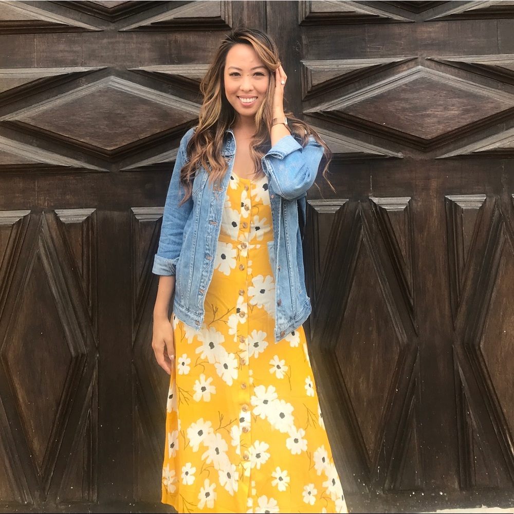 Madewell Floral Sun Dress Size 2